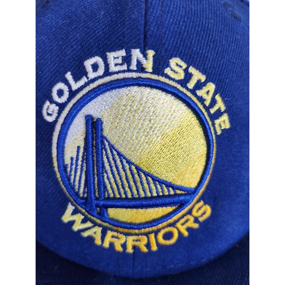 Golden State Warriors New Era 59Fifty Hat Fitted 6 7/8 Ombre Stitch NBA Cap - Picture 2 of 6